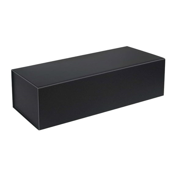 lixuesong Magnetic Trading Card Storage Box for Sleeved or Unsleeved Cards Black Cardstock Sports Cards Holder with Magnet Lid