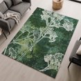 thumbnail image 6 of Addison Rugs Mayfield Premium Machine Washable Transitional Floral Teal Rectangle Rug, 9' x 12', 6 of 6