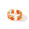 thumbnail image 3 of XZNGL Cute Acrylic Resin Rings Colorful Summer Knuckle Transparent Rings, 3 of 9