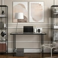 thumbnail image 2 of Hudson & Canal TL0891 Markos Tilted Brushed Nickel Table Lamp, 2 of 8