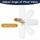 thumbnail image 3 of 2 Pack Water Float Valve 1/2 Inch, Brass Float Ball Float With Adjustable Arm, Automatic Fill And C, 3 of 5