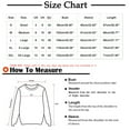 thumbnail image 3 of RYDCOT Knit Tops for Women Long Sleeve Sweatshirt for Women Sweaters Fashion Women Undershirt T Shirt Crew Neck Tops Loose Buttons Top, 3 of 8