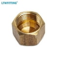 thumbnail image 6 of LTWFITTING 5/16" Brass Compression Cap Stop Valve Cap,Brass Compression Fitting(Pack of 10), 6 of 6