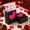 thumbnail image 6 of Tyidzon Valentines Gift Bags 12 Pcs Valentine Paper Bags with Handles, Valentines Day Treat Bags for Valentines Wedding Anniversary Birthday Party Gift Exchange Supplies, 6 of 9