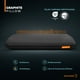 thumbnail image 4 of Almohada de memory foam Dreamlab Graphite Pillow 2 Pack Tamaño King Size 80 x 40 x 11.5 cm, 4 of 7