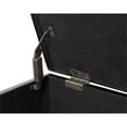 thumbnail image 3 of Convenience Concepts Madison Storage Ottoman, Black, 3 of 10