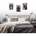 thumbnail image 3 of Hieng African American Canvas Wall Art Pieces Blue Fashion Black Art Print Black Woman Pictures with Crown African Queen Painting Home Decor Unframed, 3 of 6
