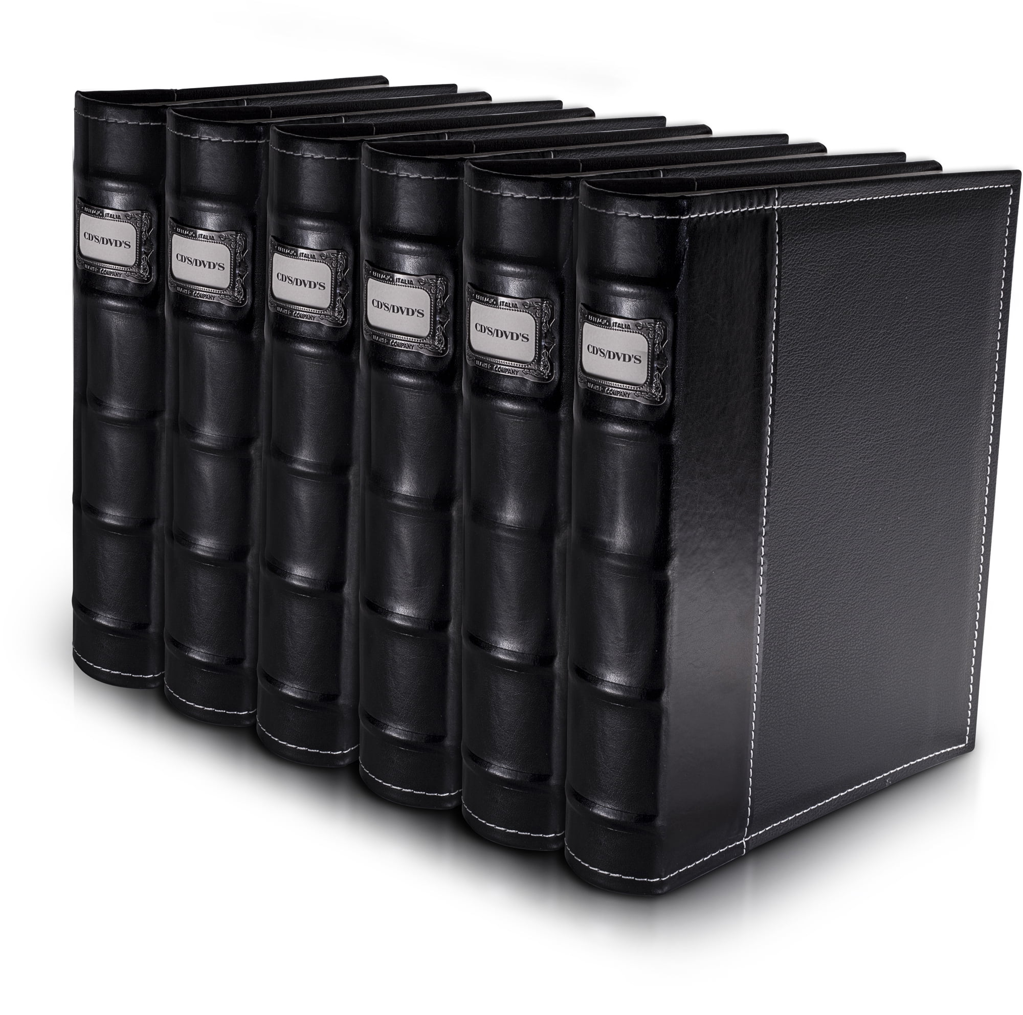 Bellagio Italia Black Mini DVD Storage Binder Smaller Than Standard bellagio-italia-black-mini-dvd-storage-binder-smaller-than-standard