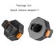 thumbnail image 2 of Quick Release Adapter Base Mount Bracket for 13 for Mount, 2 of 5