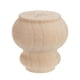 thumbnail image 1 of Pata de sofá: Pata redonda de madera maciza - Reemplazo de pata de sofá decorativa de estilo francés - Pata de mesa para mesa de centro - Decoración de sala de estar, 1 of 8