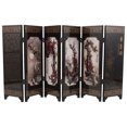 thumbnail image 1 of Traditional Chinese Antique Screen Chinese Small Screen Vintage Wooden Divider Screen Table Folding Screen Interior Display Screen Decoration, 1 of 8