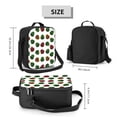 thumbnail image 2 of Picia Colorful Autumn Pinecones Lunch box Lunch bag for men women Large capacity Lunchbox Reusable Lunch bags Insulated Lunch bag Lunch box cooler, 2 of 9