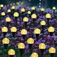 thumbnail image 6 of KQJQS2 15-Pack Outdoor Solar Ground Lights – LED Patio Lights with Rechargeable Battery, Waterproof Landscape Pathway Lighting, 6 of 7