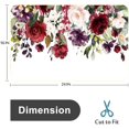 thumbnail image 2 of Watercolor Flowers Floral Leaf Buds Bath Rugs 16x24 Inch Non Slip Bath Mat Quick Dry Absorbent Thin Bath Rug Fit Under Door Washable Bath Floor Rugs for Bathroom Bathtub Shower Sink,Multi 6, 2 of 6