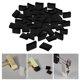 thumbnail image 4 of Agarres Antideslizantes Para Perchas, Agarre De Pellizco, Duradero Para Ropa, Alfileres, Perchas Para Pantalones, Pequeño, Negro Sunnimix Puños de suspensión, 4 of 8