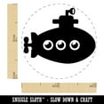 thumbnail image 2 of Cartoon Submarine Boat Aquatic Underwater Vehicle with Periscope and Propeller Self-Inking Rubber Stamp Ink Stamper - Pink Ink - Mini 1/2 Inch, 2 of 7
