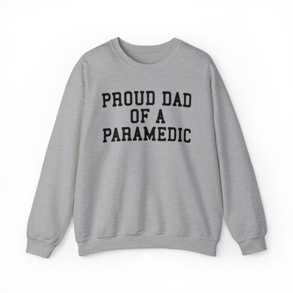 Paramedic Dad EMT Sweatshirt, Gifts, Crewneck