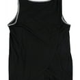 thumbnail image 2 of Touch Womens Bengals Tulip Back Tank Top, Black, Medium, 2 of 2