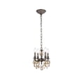 thumbnail image 2 of 9104 Lillie Collection Pendant D:10in H:10in Lt:4 French Gold Finish (Royal Cut Crystals), 2 of 7