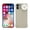 Khaki, variant on iPhone 15 Pro Selfie Ring Light Flip Case Anti-Scratch Full-Body Slim Case with 3 Light Modes-Purple