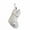 Z, variant on Moocorvic 26 Initials White Christmas Stockings for Fireplace, Letter Embroidery Christmas Tree Decorations 6.7Inch