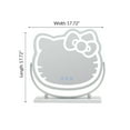 thumbnail image 4 of Impressions Vanity Hello Kitty Kawaii Lighted Makeup Mirror, Desk Mirror with Adjustable Tilt, 4 of 10