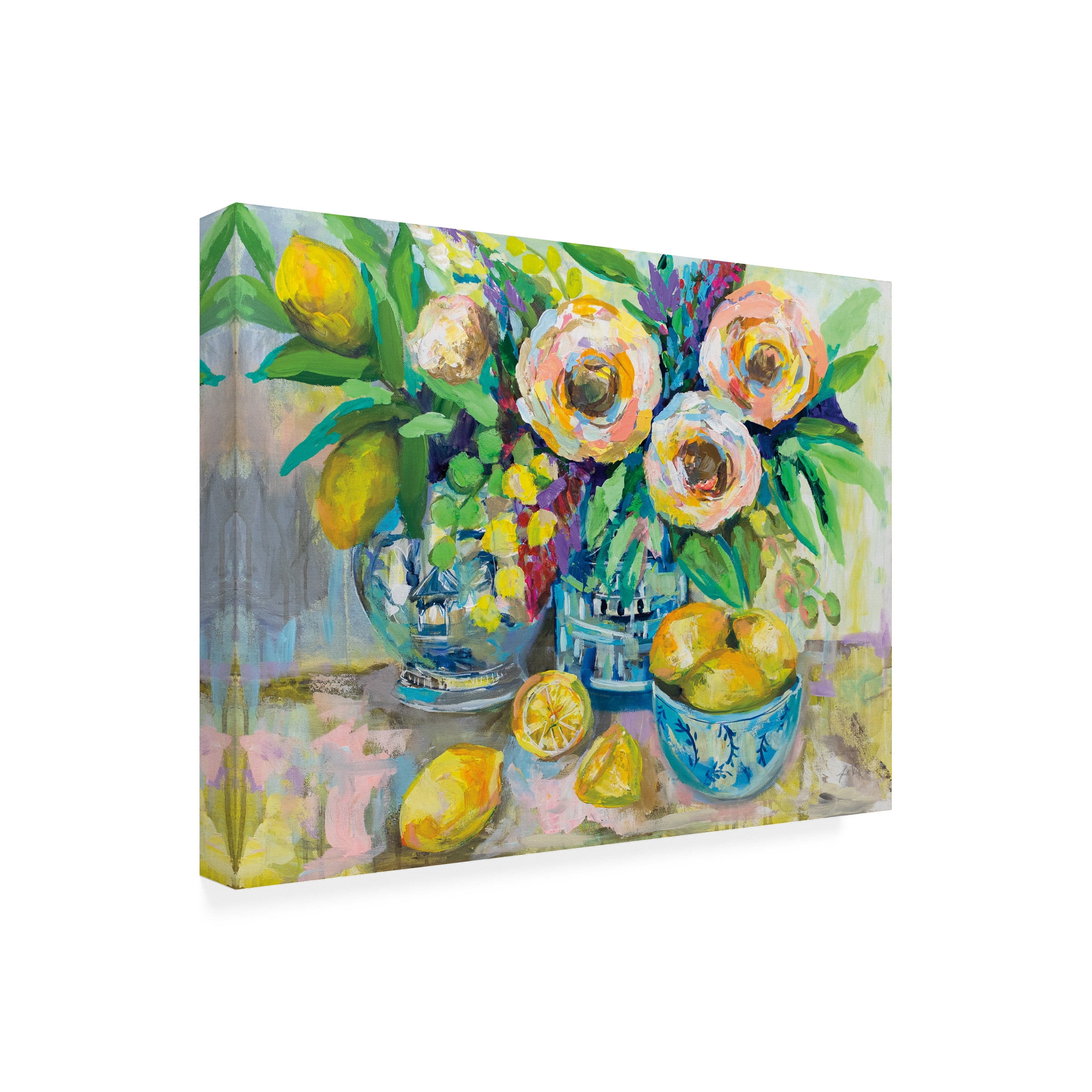 Jeanette Vertentes 'Afternoon Lemonade' Canvas Art