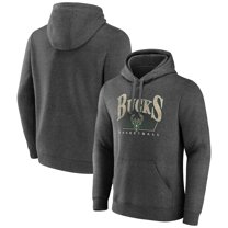 Men's Charcoal Milwaukee Bucks Selection Pullover Hoodie