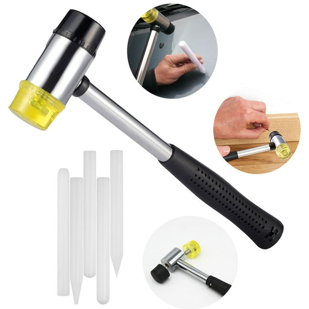Pops a Dent Remover Tap Down Kits Rubber Hammer Dent Repair Tools