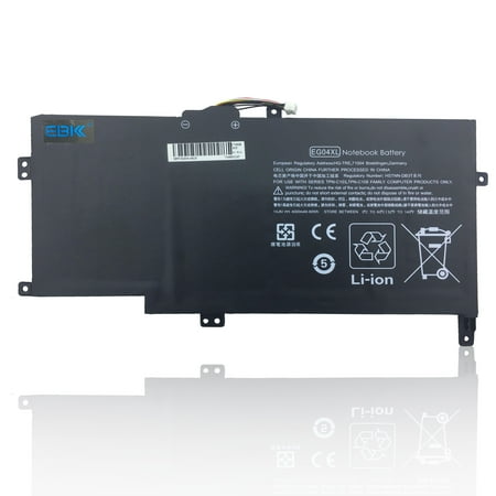 1215tx Battery - EBK Laptop Battery EG04XL for HP Envy Sleekbook 6 6-1001tx 1004tx 1102tx 1116tx 1214TX 1215tx 1216tx Series 15.6
