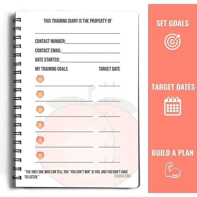  Fitness Journal and Workout Planner for Women & Men