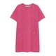 thumbnail image 5 of Mujeres Manga Corta Tops Impresión Casual Cuello Redondo Vendaje Vestido Falda de las Señoras, Vestido de Manga Corta para las Mujeres, 5 of 6