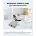 thumbnail image 5 of Two-Way Drone Battery Charging Hub for DJI Mini 4K/Mini 2 - Bigcan Portable Dual Slot Charger with USB Output, Fast Recharging Station for Drone Power Backup and Mobile Devices, 5 of 9