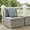 Gray, variant on Modway Repose Outdoor Patio Armless Chair in Light Gray Beige