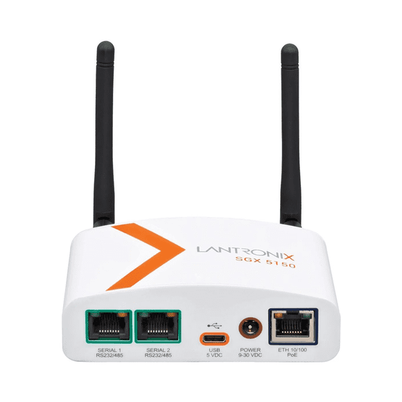 Nouveau- Lantronix SGX 5150 IOT Passerelle de Périphérique 11AC 2XRS485 USB & Ethernet