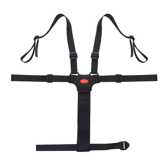 JWQFBC 5-Point Harness Baby Chair Stroller Seat Pram Buggy Safe Belt Strap Child