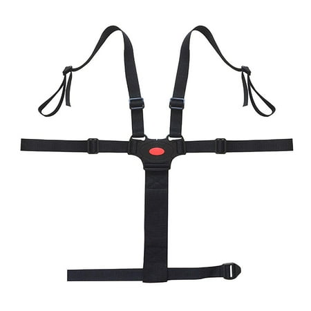 JWQFBC 5-Point Harness Baby Chair Stroller Seat Pram Buggy Safe Belt Strap Child