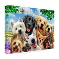 thumbnail image 3 of Trademark Fine Art Howard Robinson Happy Dogs Canvas Wall Art - 24x32, 3 of 5