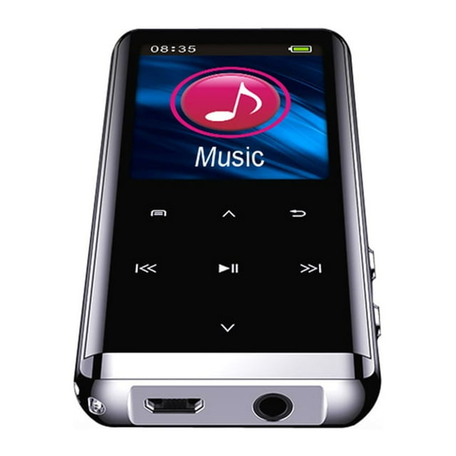 Reproductor de MP3 Inteprter HIFI con tecla táctil y altavoz de música portátil multiusos Bluetooth 8G