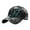 Grey, variant on OOOUM Men Women Halloween Baseball Hat Skull Flower Print Adjustable Vintage Sun Hat Hop Streetwear Sports Casual Dad Hat Red