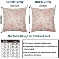 thumbnail image 4 of Sage Green Floral Pillow Covers 18x18 Set of 2 Spring Flower Vintage Chinoiserie Cream Decorative Throw Pillows Outdoor Country Farmhouse Pillowcases Square Cushion Case Decor for Home Sofa Couch Bed, 4 of 6
