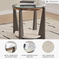 thumbnail image 3 of Signature Design by Ashley Frazwa End Table, Grayish Brown, 3 of 7