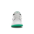 thumbnail image 3 of Jordan Kid's 1 Low White Lucky Green Tumbled Leather Shoes, from StockX, 3 of 5