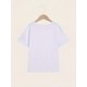 thumbnail image 2 of Back-to-School Breathable & Comfy Girls' T-Shirt - Casual Crew Neck, Short Sleeve with Fun Print, Perfect for Spring/Summer/Fall, 2 of 6