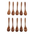 thumbnail image 2 of Wood Coffee Spoons, 10pcs Easy To Clean Wooden Spoons Hand Made  for Stirring for Home, 2 of 8
