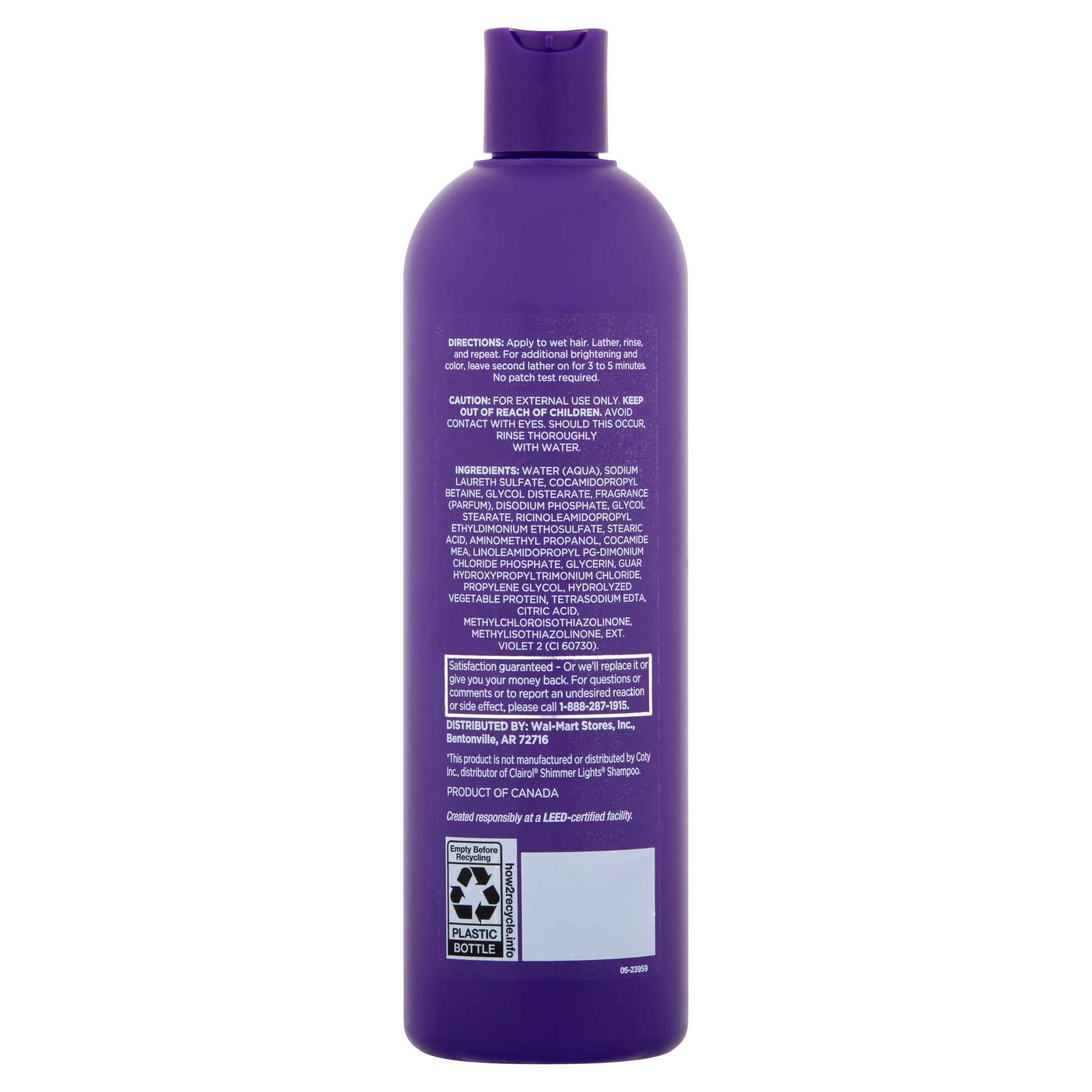 Beauty Blonde & Silver Color Protection Daily Shampoo, 16 Fl - Walmart.com