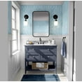 thumbnail image 2 of S4sassy Self-Stick Decorative Wallpaper, Art Deco Line Print Wall Paper, Waterproof Contact Paper, Blue, 25"x240"inch Removable Renter Friendly Wall Covering For Bedroom, Dining room, 2 of 8