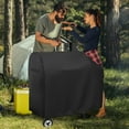 thumbnail image 5 of Charcoal Grills Cover for CC1830 30 Barrel Charcoal Grill, Waterproof Outdoor BBQ Grill Cover Barbeque Grill Cover(Black), 5 of 7