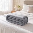 thumbnail image 4 of Flannel Fleece Throw Blanket, Soft Warm Blanket, Lightweight Cozy Throw for Sofa Bed, All Season Use, 4 of 8