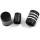 thumbnail image 2 of Tapones de aire para neumáticos, tapones para válvulas de neumáticos a prueba de fugas, decoración para Auto, camión, SUV (negro), 2 of 3